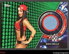 Nikki Bella [Green] #MR-NB Wrestling Cards 2018 Topps WWE Women's Division Mat Relics Prices