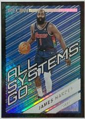 James Harden #1 Basketball Cards 2021 Panini Recon All Systems Go Prices