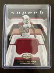 Christian Kirk Football Cards 2019 Panini Certified Superb Swatches Prices