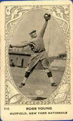 Ross Young #106 Baseball Cards 1922 Neilson's Chocolate Type I Prices