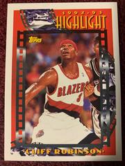 Cliff Robinson #5 Basketball Cards 1993 Topps Prices