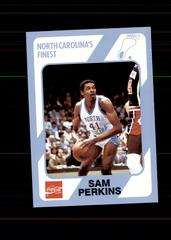Sam Perkins #34 Basketball Cards 1989 Collegiate Collection North Carolina Prices