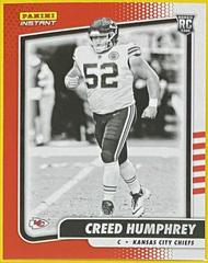 Creed Humphrey Football Cards 2021 Panini Instant Black & White Prices