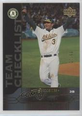 Eric Chavez #490 Baseball Cards 2005 Upper Deck Prices