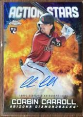 Corbin Carroll #ASCA-CC Baseball Cards 2023 Topps Chrome Update Action Stars Autographs Prices