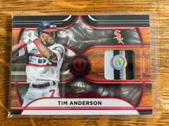 Tim Anderson [Red] #64 Baseball Cards 2022 Topps Tribute Prices