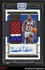 Isiah Thomas [Red] Basketball Cards 2021 Panini One and One Jersey Autographs Prices