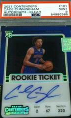 Cade Cunningham [Autograph Clear] Basketball Cards 2021 Panini Contenders Prices