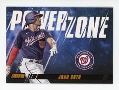 Juan Soto [Orange] #PZ-3 Baseball Cards 2022 Stadium Club Power Zone Prices