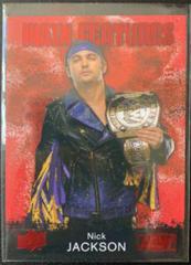 Nick Jackson [Red] Wrestling Cards 2021 Upper Deck AEW Main Features Prices