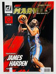 James Harden [Gold] #16 Basketball Cards 2022 Panini Donruss Net Marvels Prices