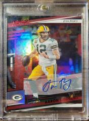 Aaron Rodgers [Signature Red] Football Cards 2022 Panini Prestige Prices