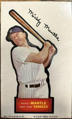 Mickey Mantle Baseball Cards 1968 Topps Action All Star Stickers Prices