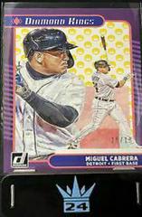 Miguel Cabrera [Mask Emoji] #10 Baseball Cards 2021 Panini Donruss Prices