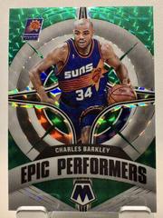 Charles Barkley [Green] #13 Basketball Cards 2021 Panini Mosaic Epic Performers Prices