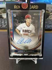 Corbin Carroll [Blue] #TA-COC Baseball Cards 2023 Topps Tribute Autographs Prices