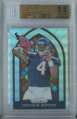 Deshaun Watson Football Cards 2017 Panini Prizm Stained Glass Prices
