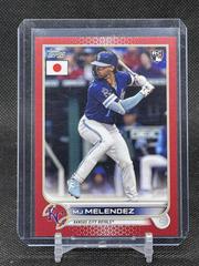 MJ Melendez [Red] #171 Baseball Cards 2022 Topps Japan Edition Prices