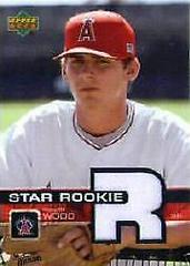 Brandon Wood [Jersey] #P73 Baseball Cards 2003 Upper Deck Prospect Premieres Prices