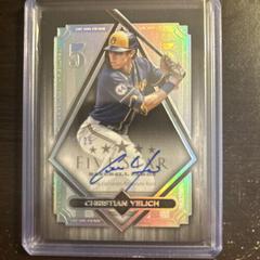 Christian Yelich #FTP-CY Baseball Cards 2022 Topps Five Star Tool Phenom Autographs Prices