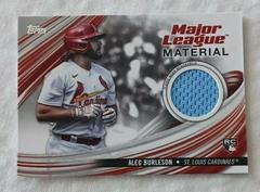 Alec Burleson #MLM-AB Baseball Cards 2023 Topps Series 2 Major League Material Relics Prices