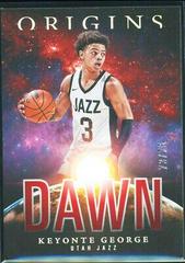Keyonte George [Red] #23 Basketball Cards 2023 Panini Origins Dawn Prices