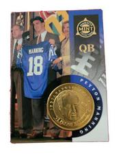 Peyton Manning Football Cards 1998 Pinnacle Mint Prices