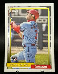 Dylan Carlson #T92-45 Baseball Cards 2021 Topps Update 1992 Redux Prices