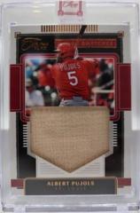 Albert Pujols [Bases Loaded] #JS-AP Baseball Cards 2022 Panini Three and Two Jumbo Swatches Prices