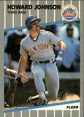 Howard Johnson #39 Baseball Cards 1989 Fleer Prices