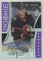 Shane Pinto #AR-SP Hockey Cards 2021 Upper Deck Synergy Autograph Rookies Prices