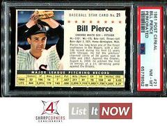 Bill Pierce [Perforated] Baseball Cards 1961 Post Cereal Prices