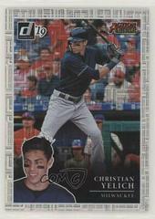 Christian Yelich [Vector] #AA13 Baseball Cards 2019 Panini Donruss Action All Stars Prices
