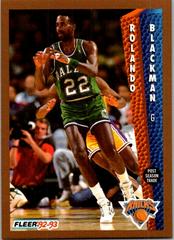 Rolando Blackman Basketball Cards 1992 Fleer Prices