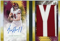 Sam Howell [Gold] Football Cards 2022 Panini Origins Rookie Booklet Patch Auto Prices