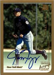Jason Tyner [Certified Autograph] Baseball Cards 1999 Topps Traded Prices