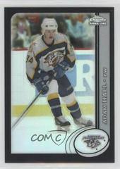 Adam Hall [Black Refractor] #156 Hockey Cards 2002 Topps Chrome Prices