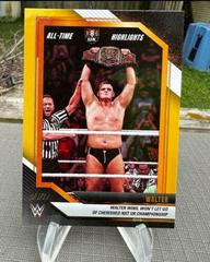 WALTER [Gold] Wrestling Cards 2022 Panini NXT WWE All Time Highlights Prices
