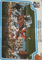 Cleveland Browns [Protective Pocket] Football Cards 1979 Fleer Team Action Prices