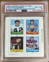 Dick Hoak, Roman Gabriel, Dave Williams, Ed Sharockman Football Cards 1969 Topps Four in One Prices