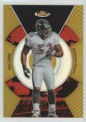 Ray Lewis [Gold Refractor] #12 Football Cards 2005 Topps Finest Prices