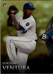 Yordano Ventura [Gold] #84 Baseball Cards 2014 Bowman Platinum Prices