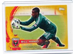 Bill Hamid [Gold] Soccer Cards 2014 Topps MLS Prices