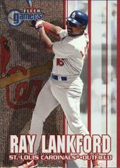 Ray Lankford #82 Baseball Cards 2000 Fleer Gamers Prices