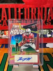 TreVeyon Henderson [Red] Football Cards 2022 Leaf Valiant Autographs Take it to the House Prices