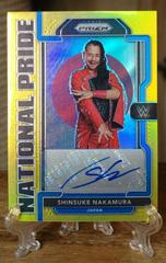 Shinsuke Nakamura [Gold] #NP-SHK Wrestling Cards 2022 Panini Chronicles WWE National Pride Signatures Prices