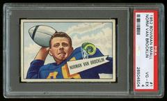 Norm Van Brocklin #1 Football Cards 1952 Bowman Small Prices
