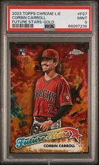Corbin Carroll [Gold] #FS-7 Baseball Cards 2023 Topps Chrome Future Stars Prices