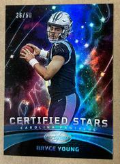 Bryce Young [Teal] #CS-7 Football Cards 2023 Panini Certified Stars Prices