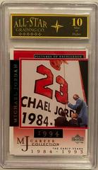 Michael Jordan #19 Basketball Cards 1998 Upper Deck MJ Career Collection Prices